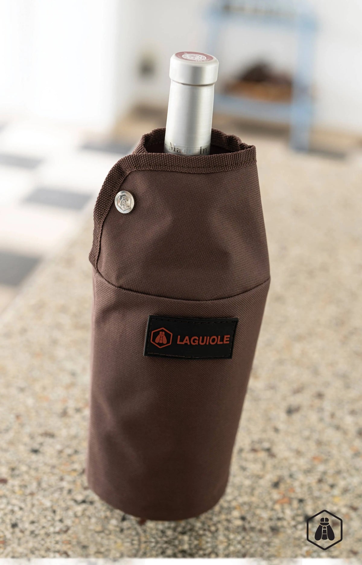 Laguiole Weinflaschenkühler mit Cover Laguiole