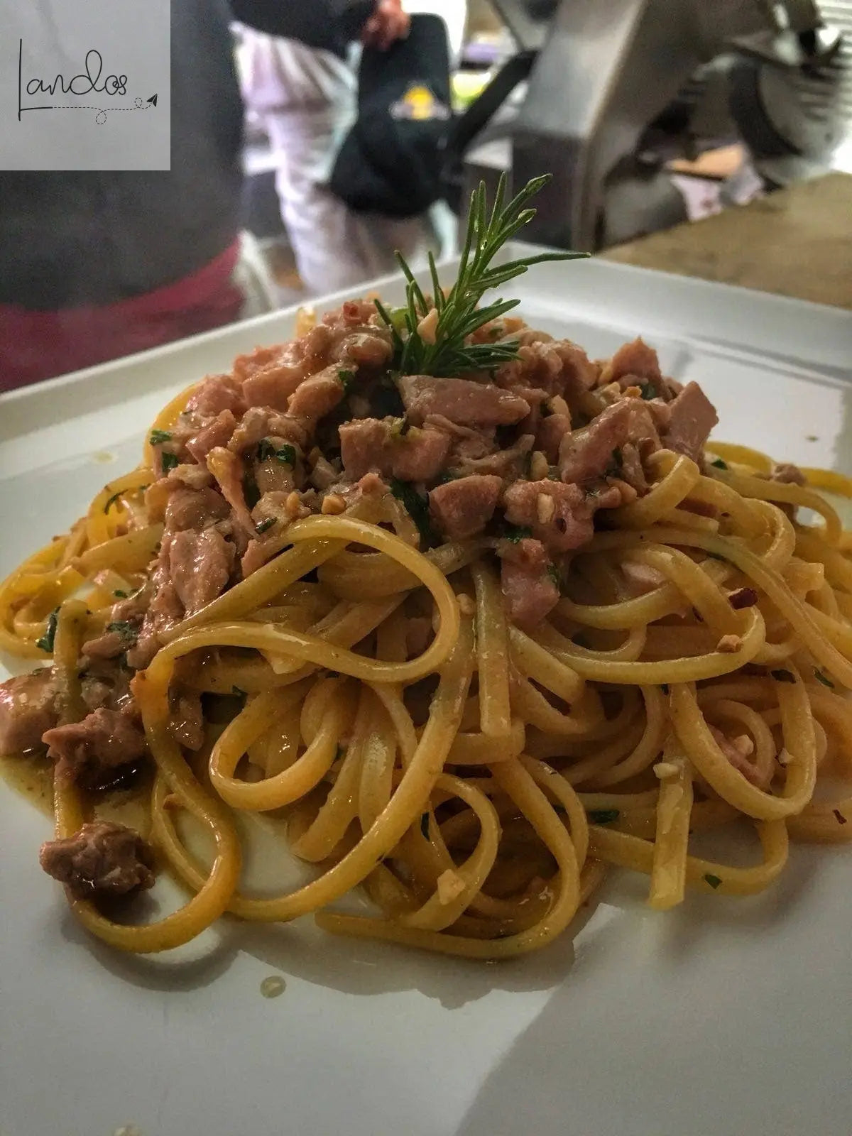 Artisanale Linguine mit Trüffel und Weizenkeim 250 g Antico Pastificio Morelli 1860