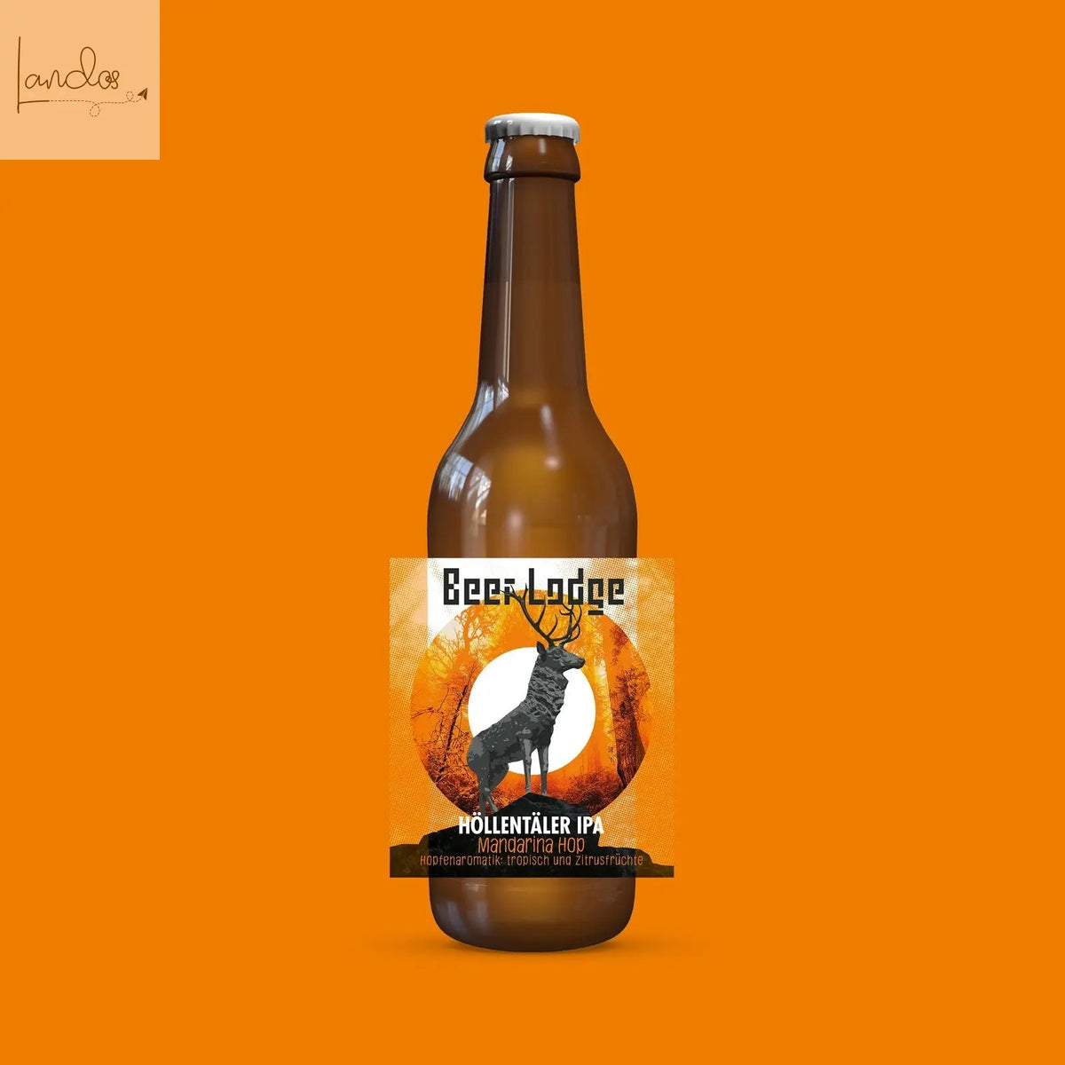 Beer Lodge Höllentäler IPA Mandarina Hop - 0,33l