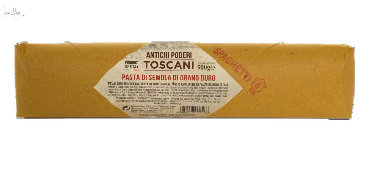 Handgemachte Pasta Spaghetti 8 Min. g.500 VERPACKT Italienisch Antico Pastificio Morelli 1860