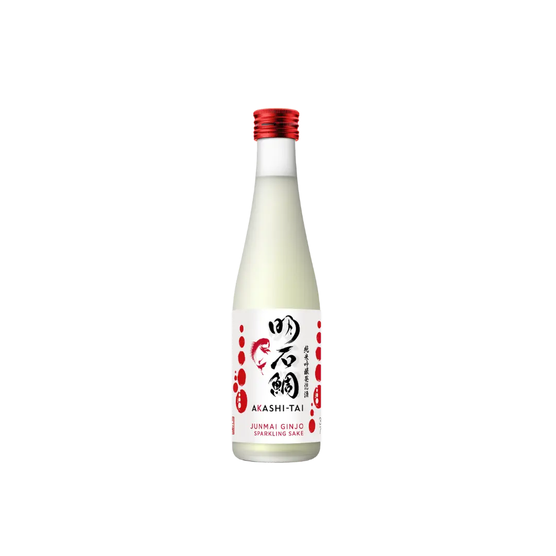 Junmai Ginjo Sparkling Sake Akashi-Tai