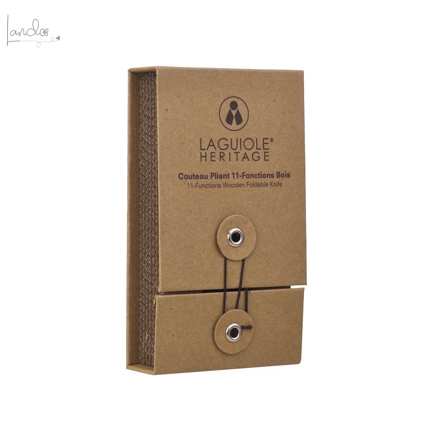Laguiole Heritage Multifunktionsmesser mit Griff aus Rosenholz Laguiole