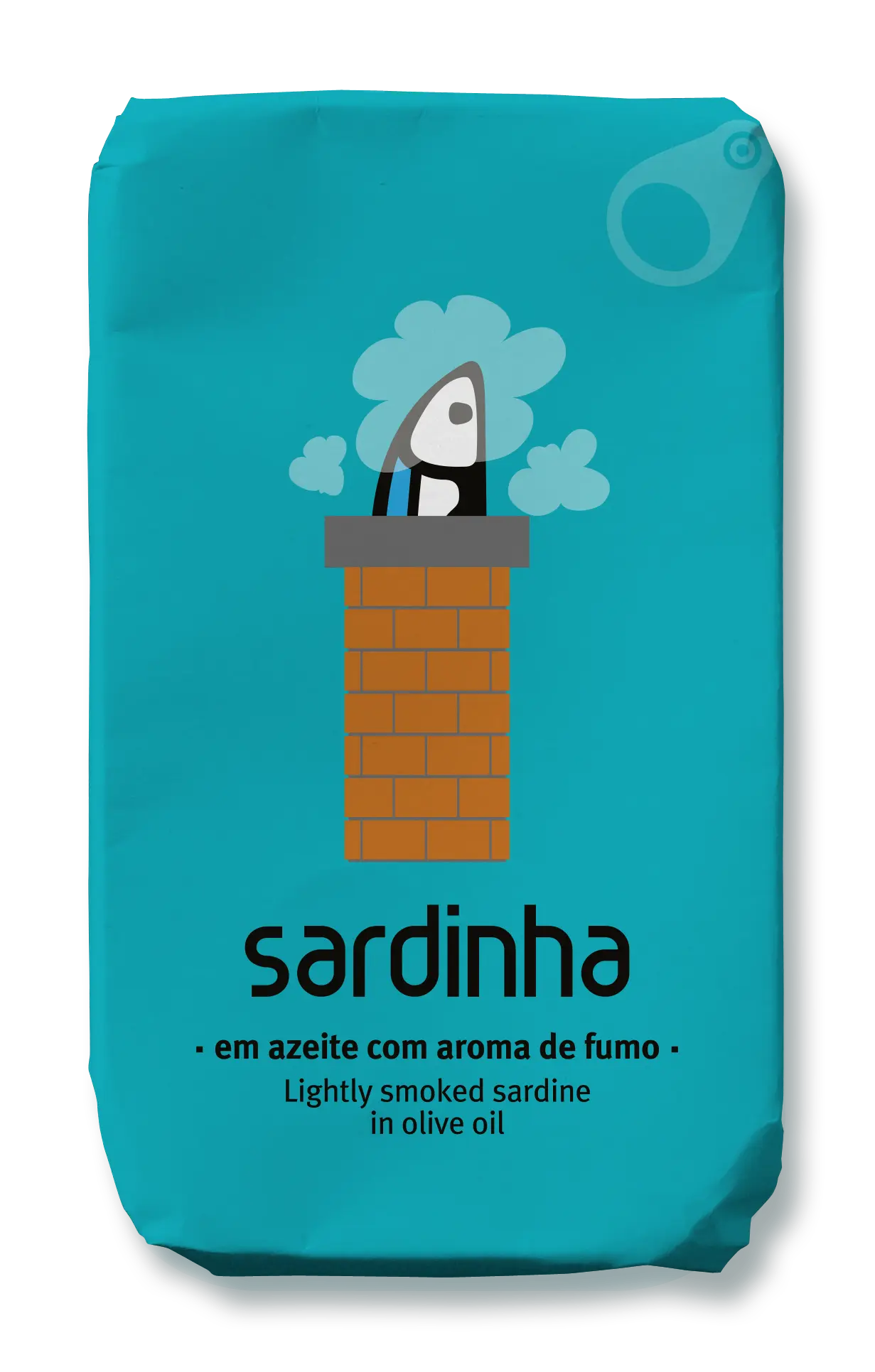 Sardine in olive oil with smoke aroma Sardinha