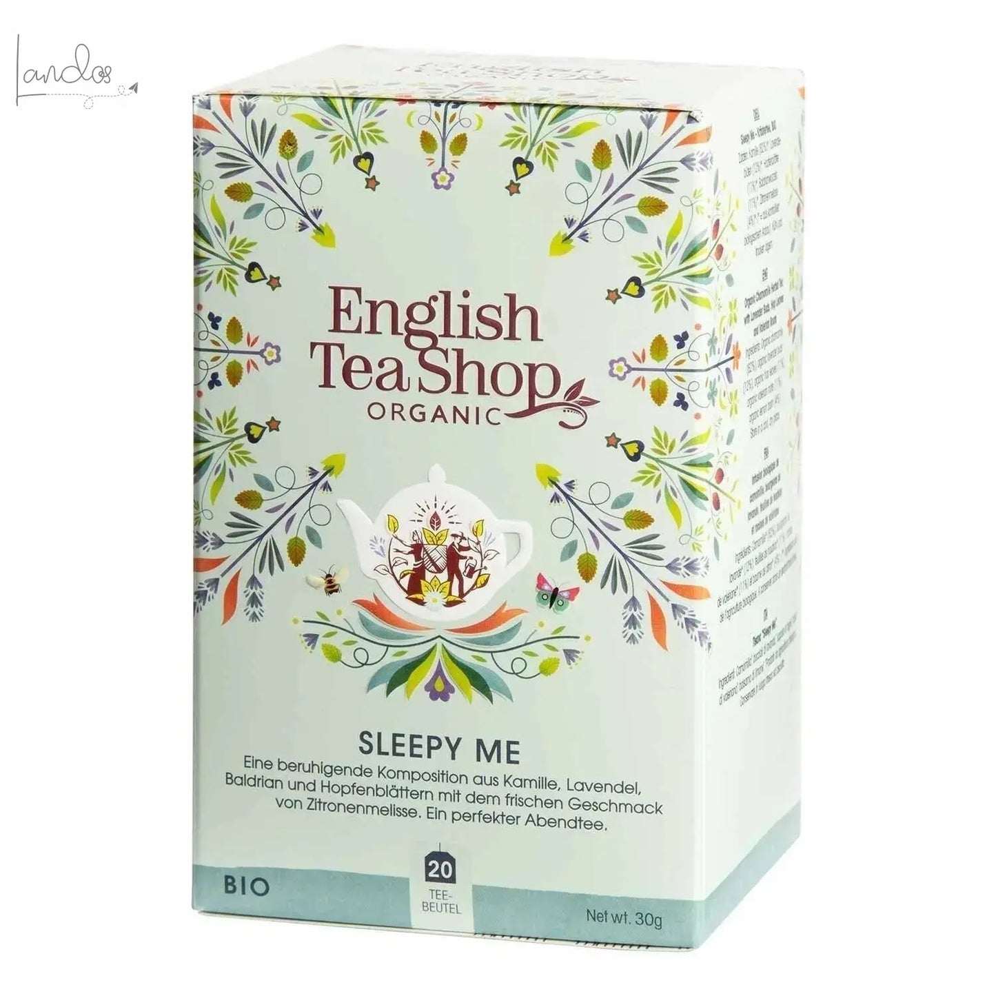 Sleepy Me, aus nachhaltigem Anbau Wellness Tea, 20 Tea Bags English Tea Shop