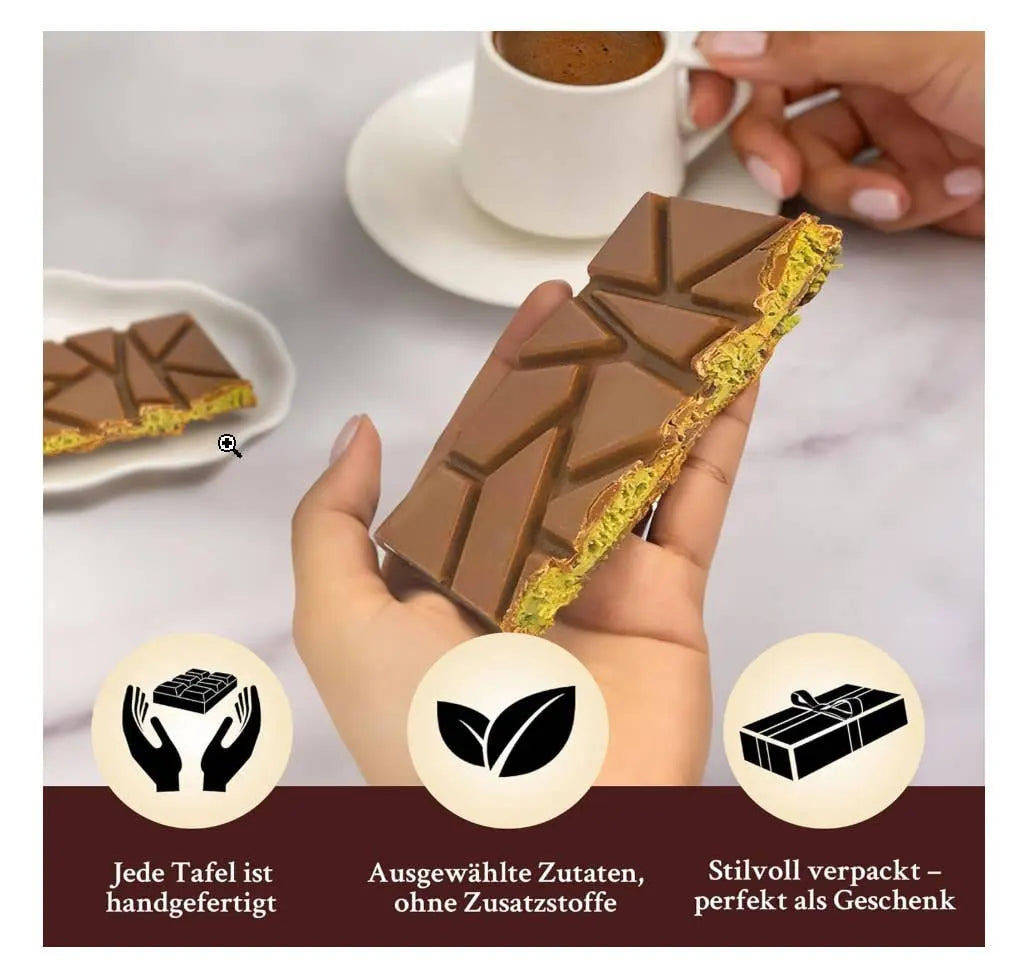 Dubai Style Chocolate (100 g) Kaffee und Schokolade GmbH