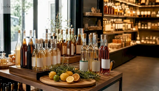 Exklusive Auswahl an alkoholfreien Premium-Getränken im spezialisierten Fachhandel