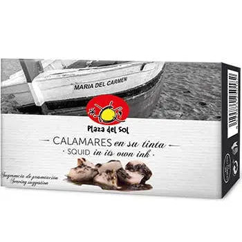 Squid (Pieces) in Its Own Ink 115g Plaza del sol