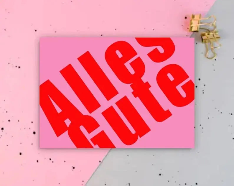 Postcard * All the good* Ute Arnold / Hej.Ibiza