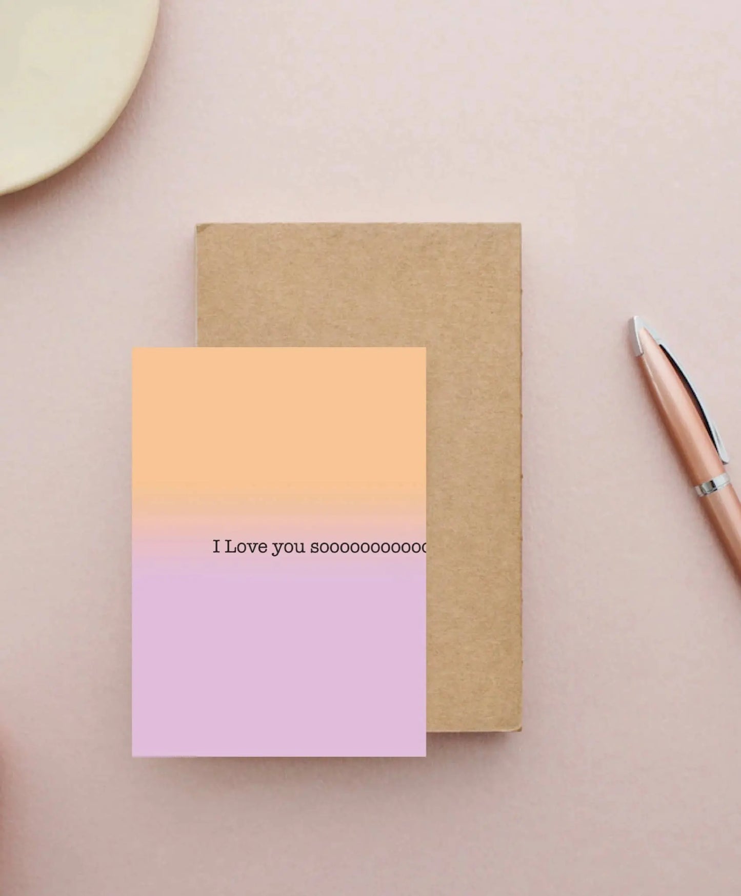 I love you sooooo postcard Ute Arnold / Hej.Ibiza