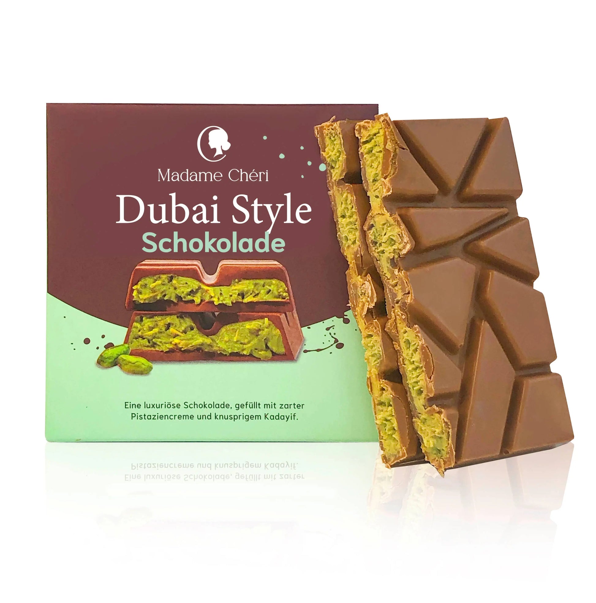 Dubai Style Chocolate (100 g) Kaffee und Schokolade GmbH