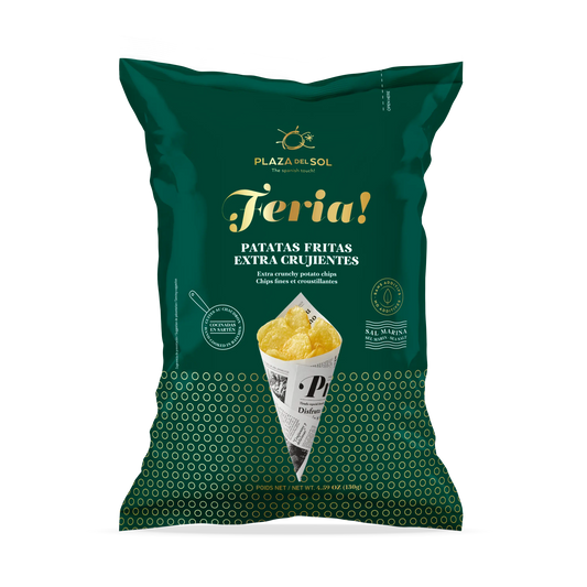 Potato chips Feria! (Extra crunchy) 130g Plaza del sol