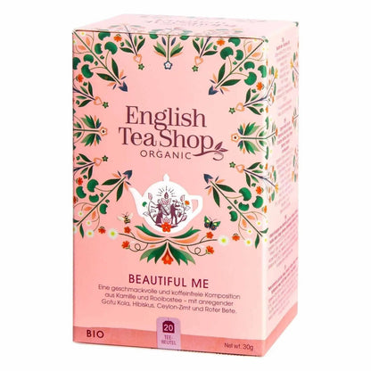 Beautiful Me, BIO Wellness Tea, 20 Tea Bags English Tea Shop