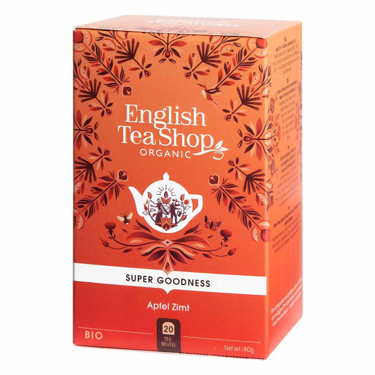 ETS - Apple Cinnamon, Organic, 20 Tea Bags English Tea Shop