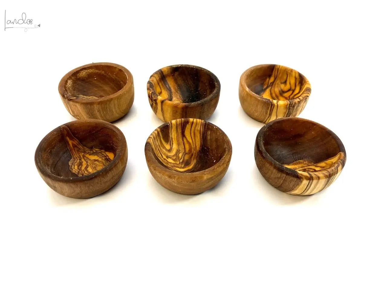 6er Set Eierbecher PICCOLO aus Olivenholz olivenholz-erleben
