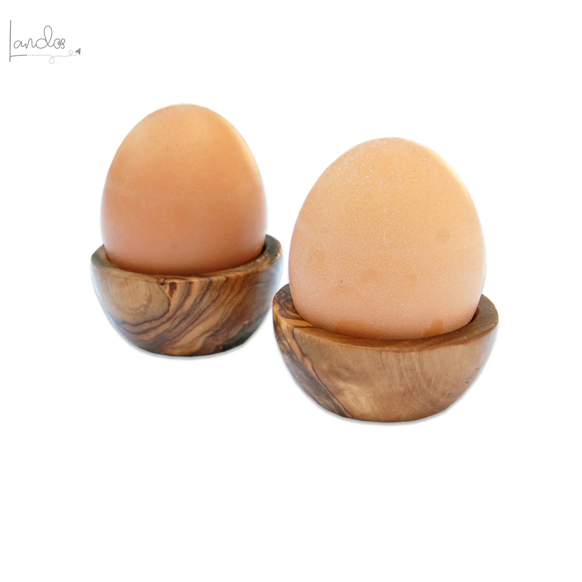 6er Set Eierbecher PICCOLO aus Olivenholz olivenholz-erleben