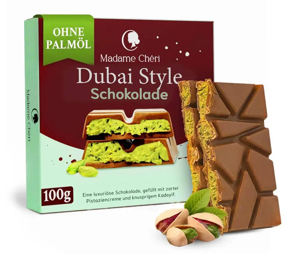 Dubai Style Chocolate (100 g) Kaffee und Schokolade GmbH