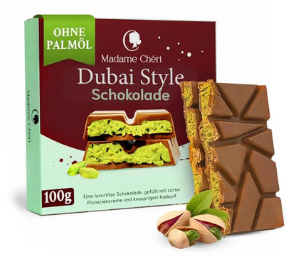 Dubai Style Chocolate (100 g) Kaffee und Schokolade GmbH