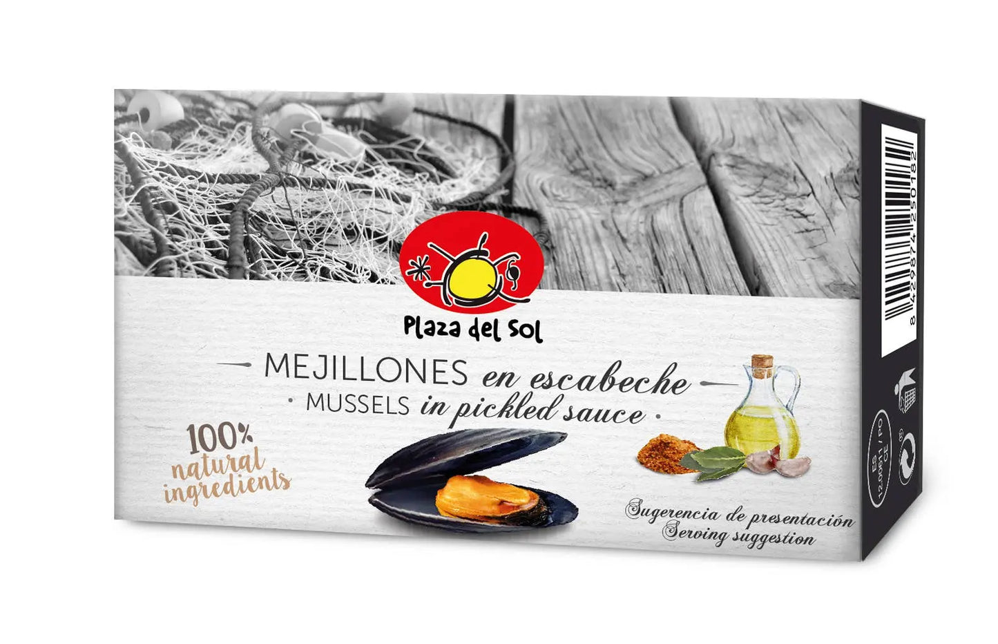 Mussels In Pickled Sauce 115g Plaza del sol