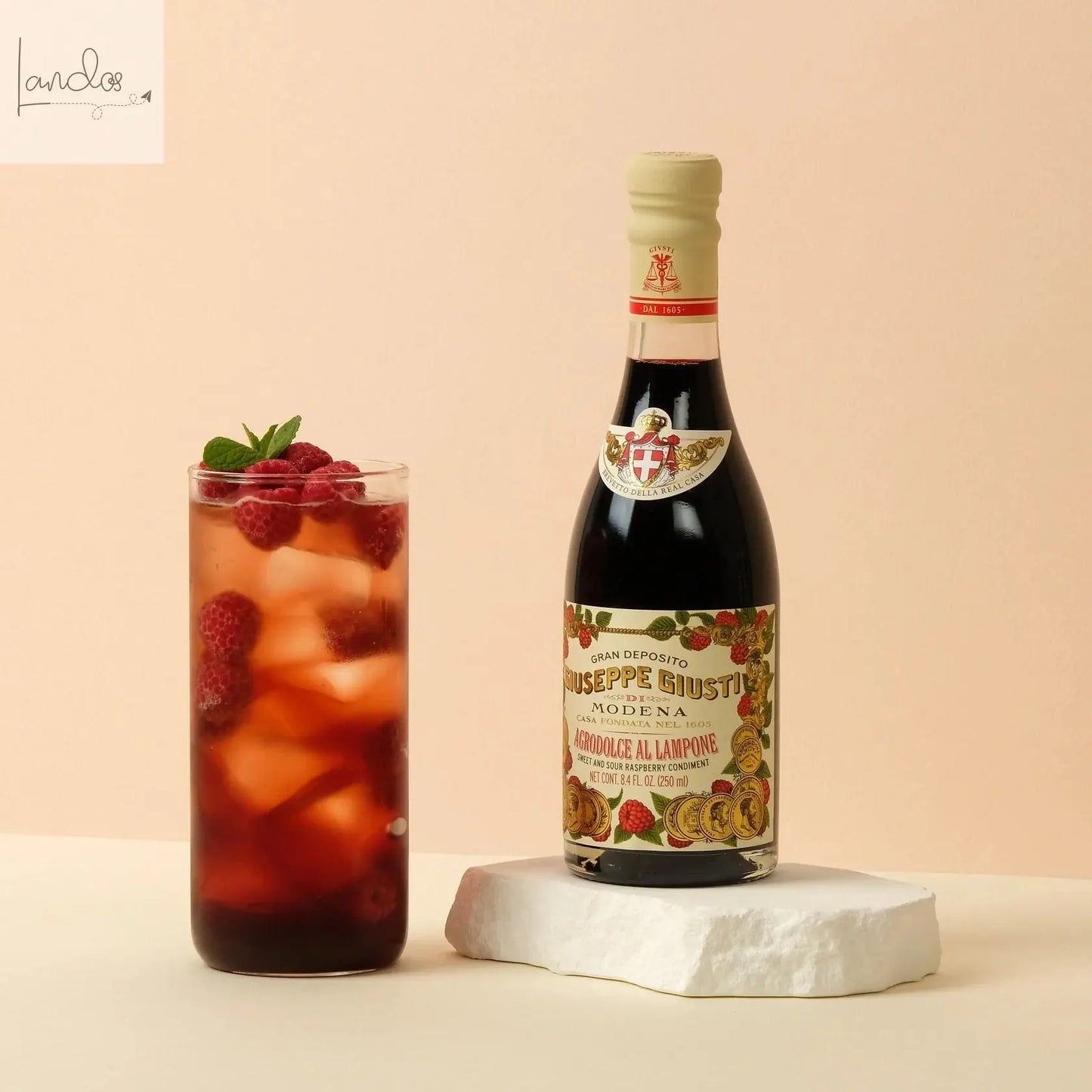 Agrodolce al Lampone – Himbeeressig von Giusti - 250ml Guiseppe Guisti