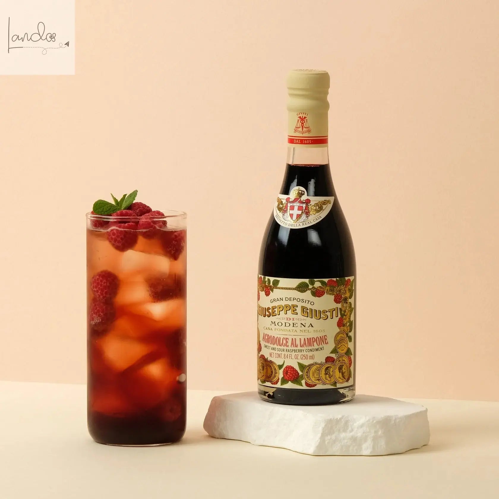Agrodolce al Lampone – Himbeeressig von Giusti - 250ml Guiseppe Guisti