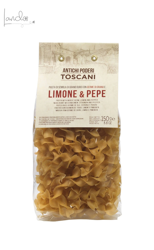 Artisanale Pasta Limone & Pepe Pappardelline 250 g Antico Pastificio Morelli 1860