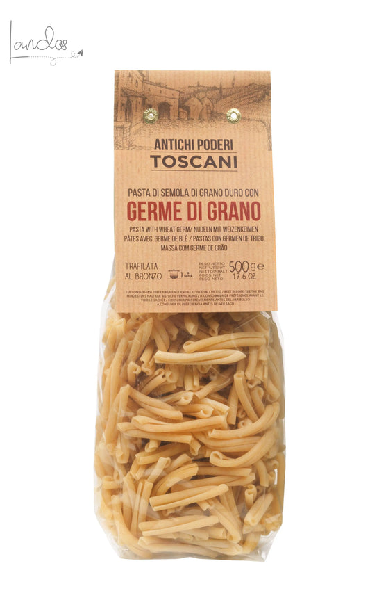 Artisanale Strozzapreti mit toskanischem Weizenkeim, 500 g Antico Pastificio Morelli 1860