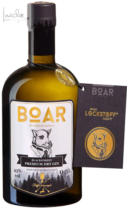 BOAR Blackforest Premium Dry Gin BOAR Distillery im Schwarzwald