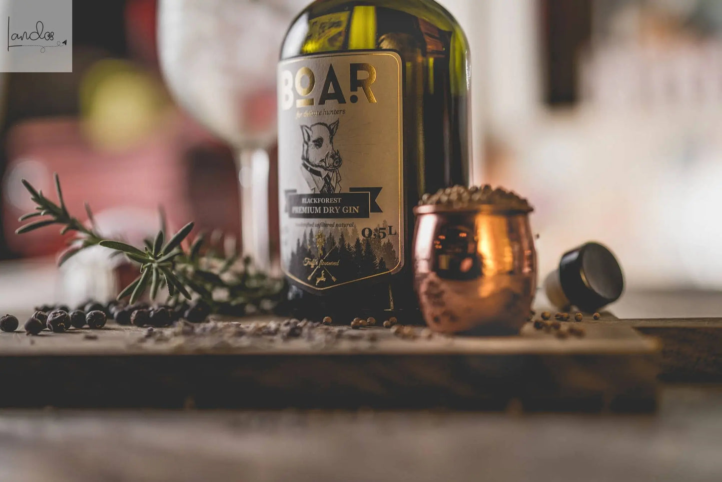 BOAR Blackforest Premium Dry Gin BOAR Distillery im Schwarzwald
