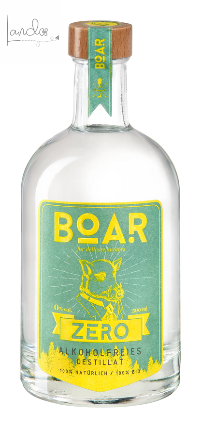 BOAR ZERO - alkoholfreies BIO-Destillat BOAR Distillery im Schwarzwald