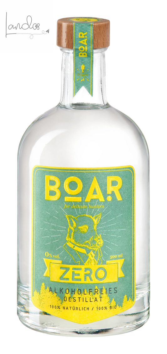 BOAR ZERO - alkoholfreies BIO-Destillat BOAR Distillery im Schwarzwald