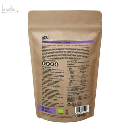 Bio-Açaí-Pulver – 100 g Orgánica Superfoods SL