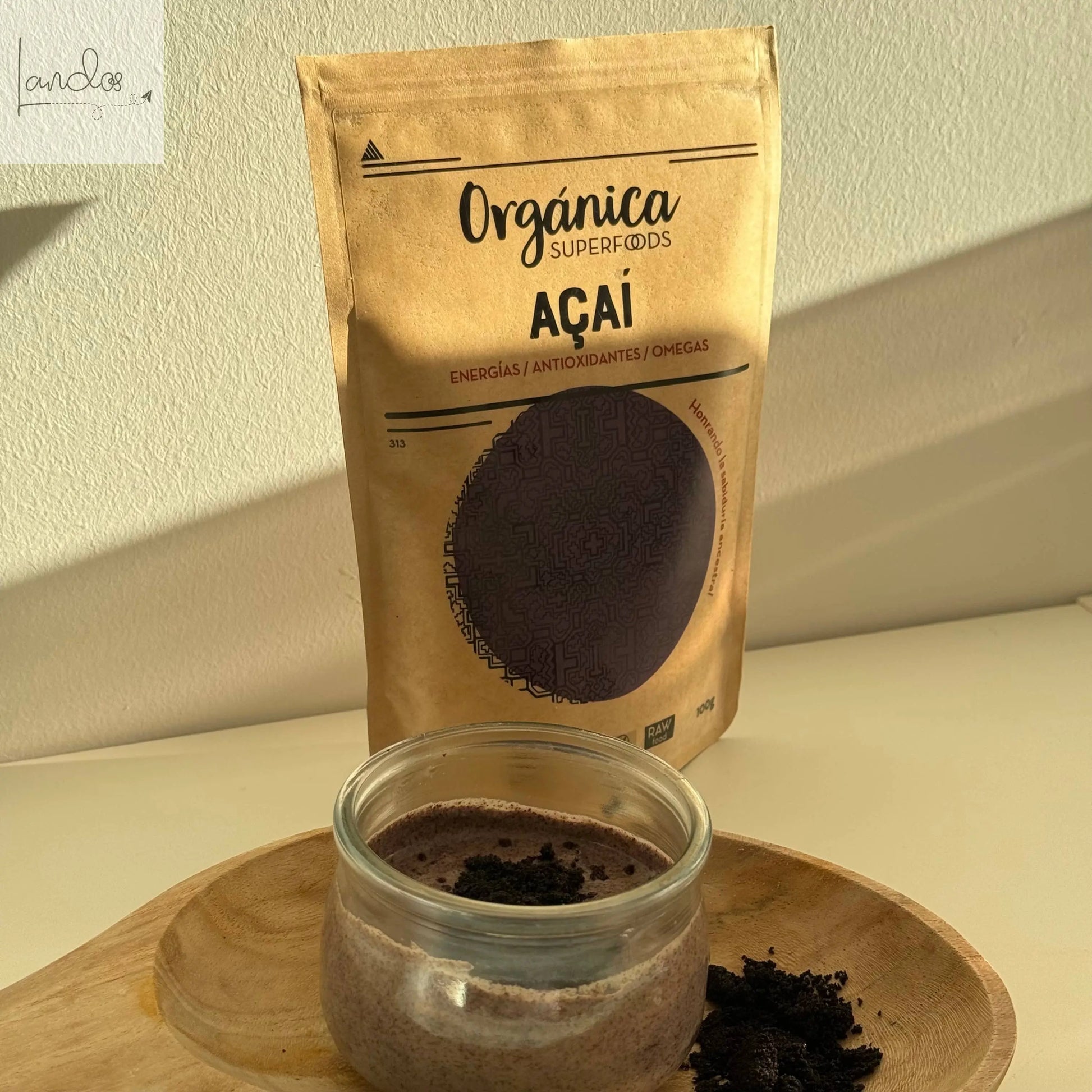 Bio-Açaí-Pulver – 100 g Orgánica Superfoods SL