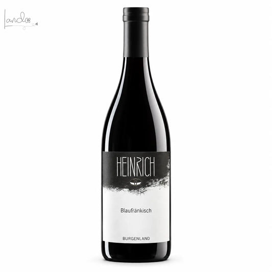 Weingut Heinrich Blaufränkisch – Flasche auf weißem Hintergrund