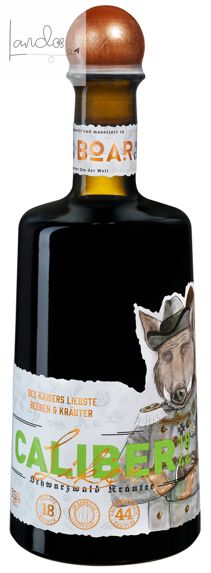 Caliber1844 - Schwarzwald Gin-Likör mit Beeren & Kräutern BOAR Distillery im Schwarzwald