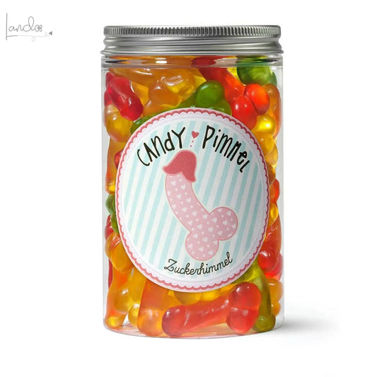 Candy Pimmel Naschdose M Fruchtgummi Penis Geschenkdose JGA Der Zuckerbäcker