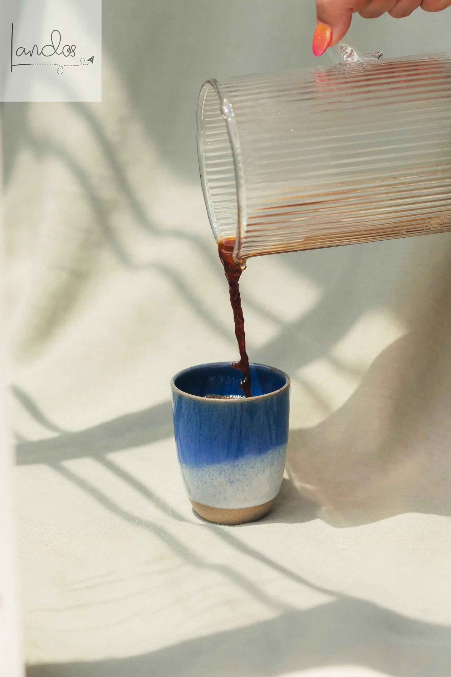 Cappuccino-Tasse Maré grain by grain