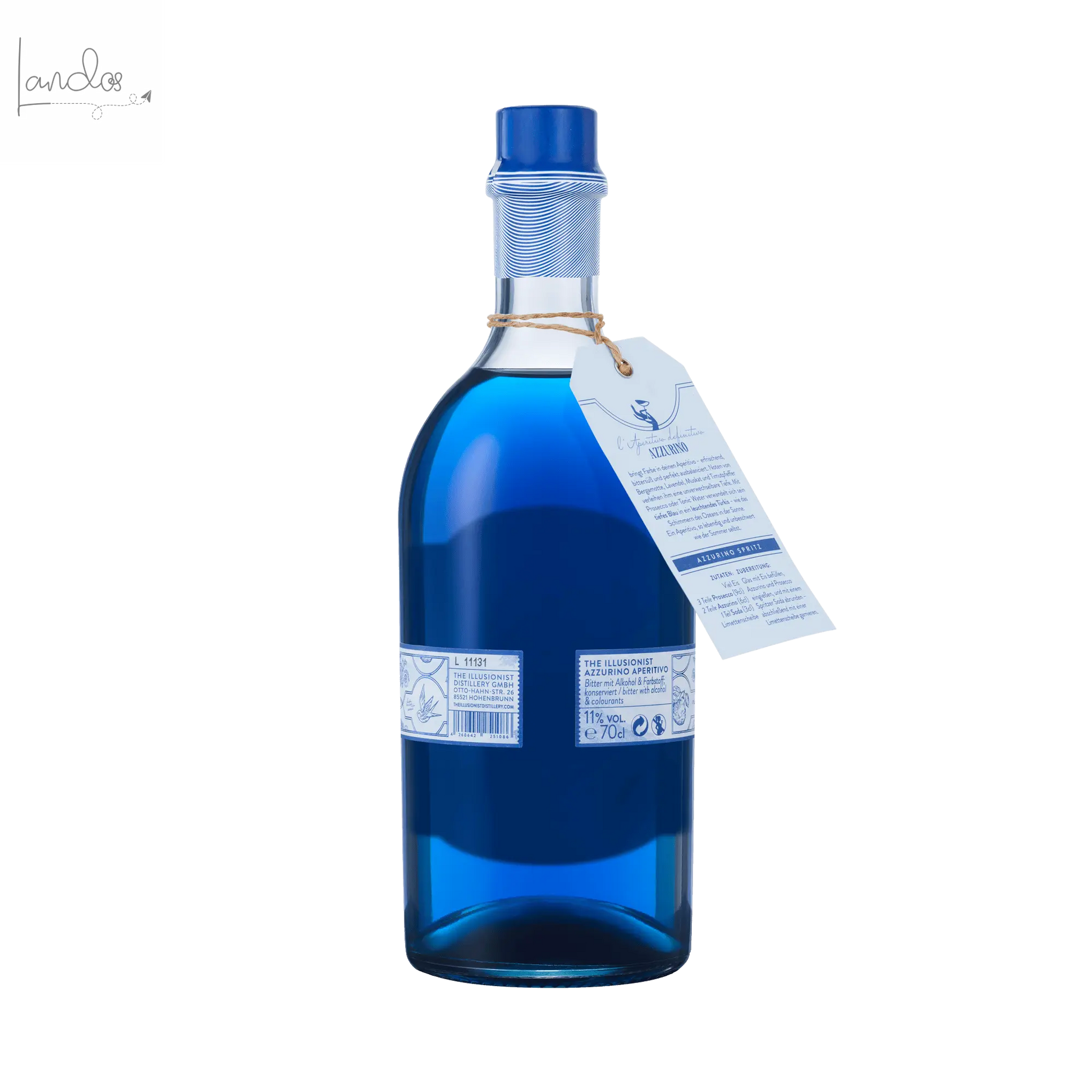 Der Illusionist Azzurino Aperitivo The Illusionist Distillery