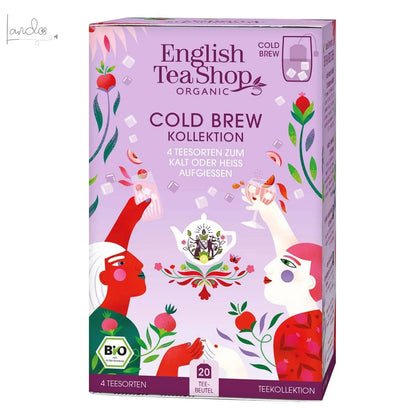 ETS - Cold Brew Tee Kollektion, BIO, 4 Sorten zum Kalt Aufgießen, 20 Teebeutel Royal Nature GmbH & Co. KG - English Tea Shop Germany