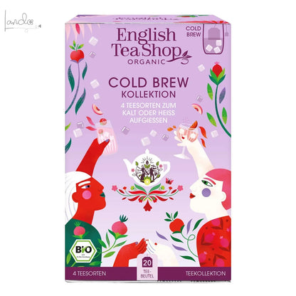 ETS - Cold Brew Tee Kollektion, BIO, 4 Sorten zum Kalt Aufgießen, 20 Teebeutel Royal Nature GmbH & Co. KG - English Tea Shop Germany