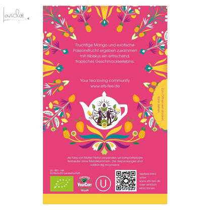 ETS - Mango Splash, BIO, 20 Teebeutel Royal Nature GmbH & Co. KG - English Tea Shop Germany