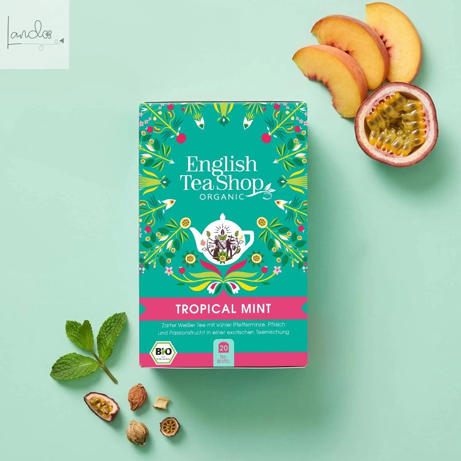 ETS - Tropical Mint, BIO, 20 Teebeutel Royal Nature GmbH & Co. KG - English Tea Shop Germany