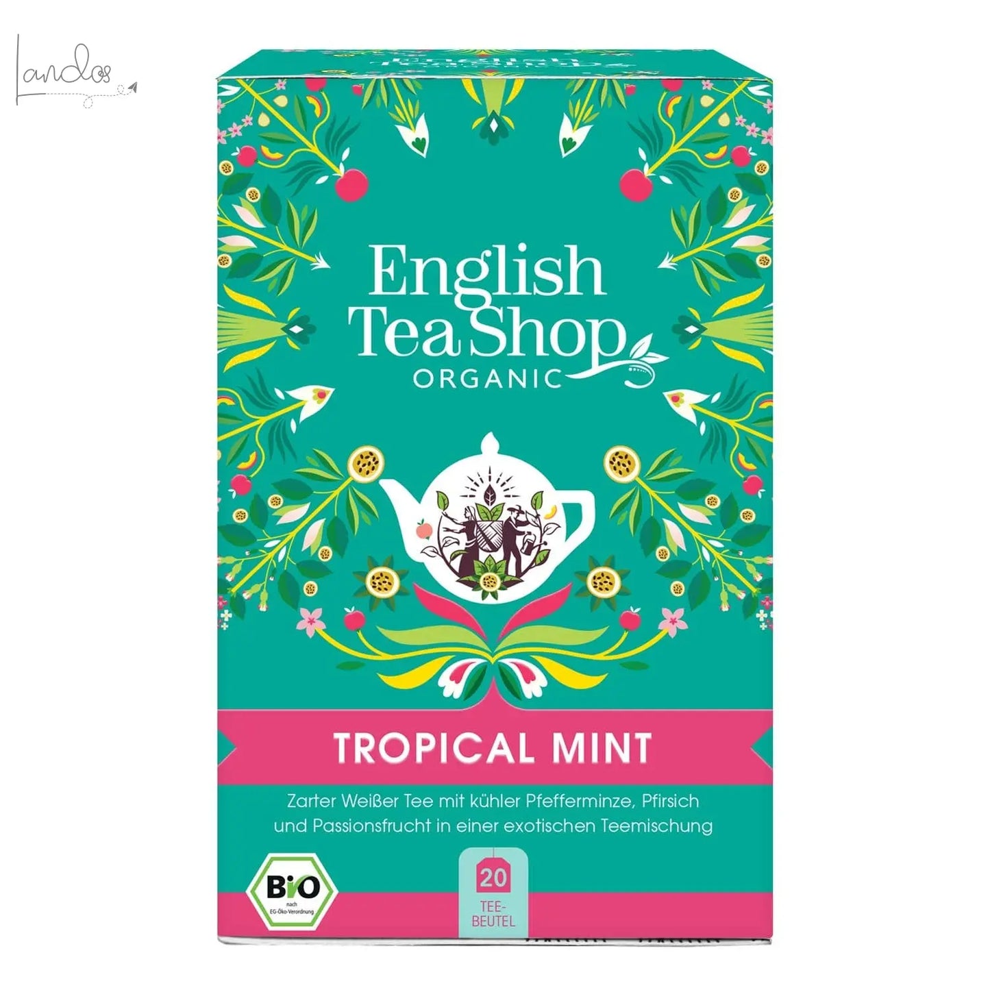 ETS - Tropical Mint, BIO, 20 Teebeutel Royal Nature GmbH & Co. KG - English Tea Shop Germany
