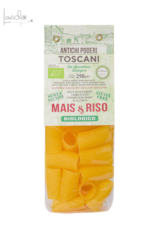 Glutenfreie Bio-Paccheri-Nudeln aus Reis und Mais, 250 g Antico Pastificio Morelli 1860