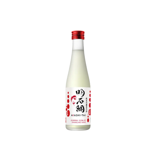 Junmai Ginjo Sparkling Sake Akashi-Tai