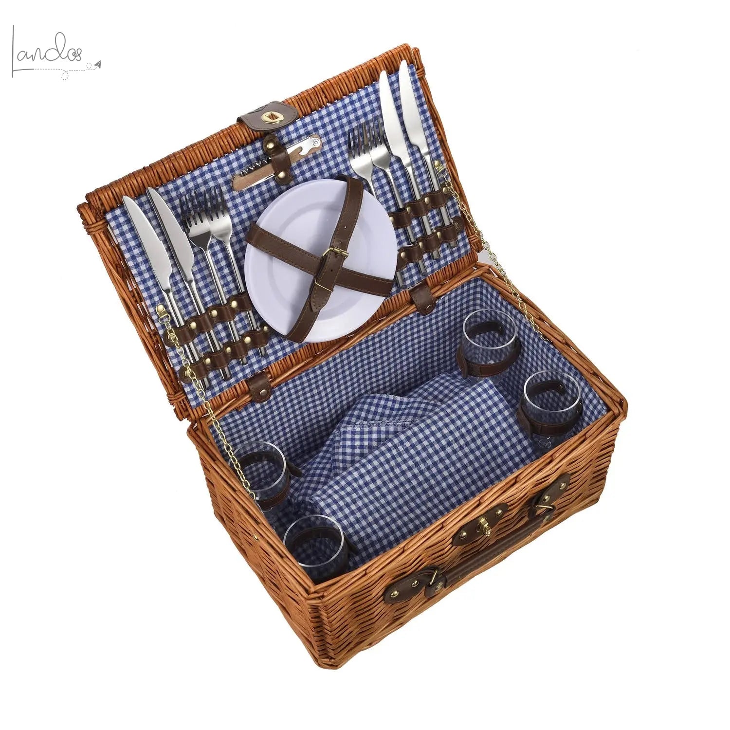 LAGUIOLE, Picknickkorb für 4 Personen, Laguiole