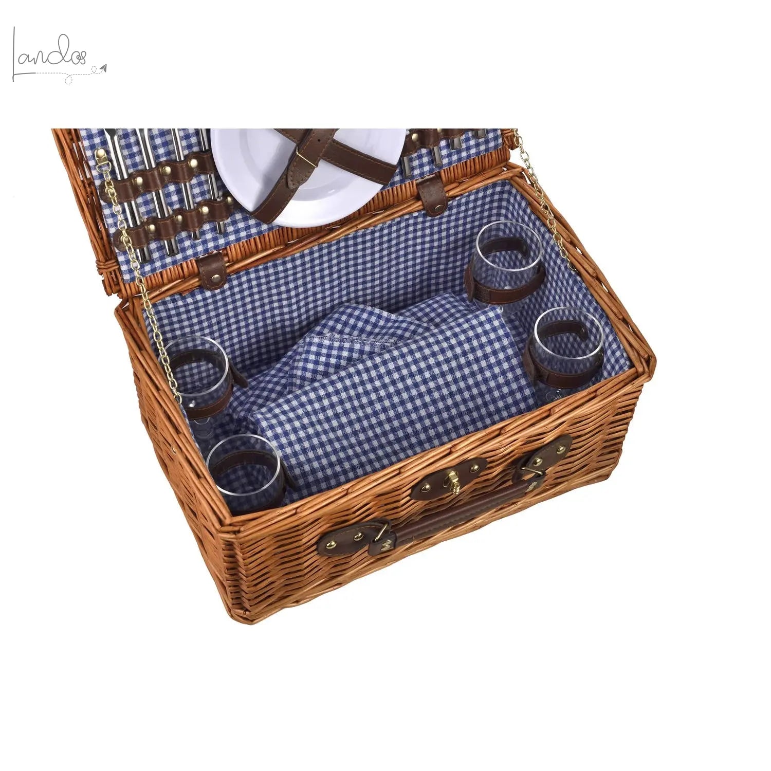 LAGUIOLE, Picknickkorb für 4 Personen, Laguiole