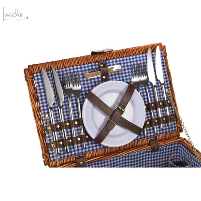 LAGUIOLE, Picknickkorb für 4 Personen, Laguiole