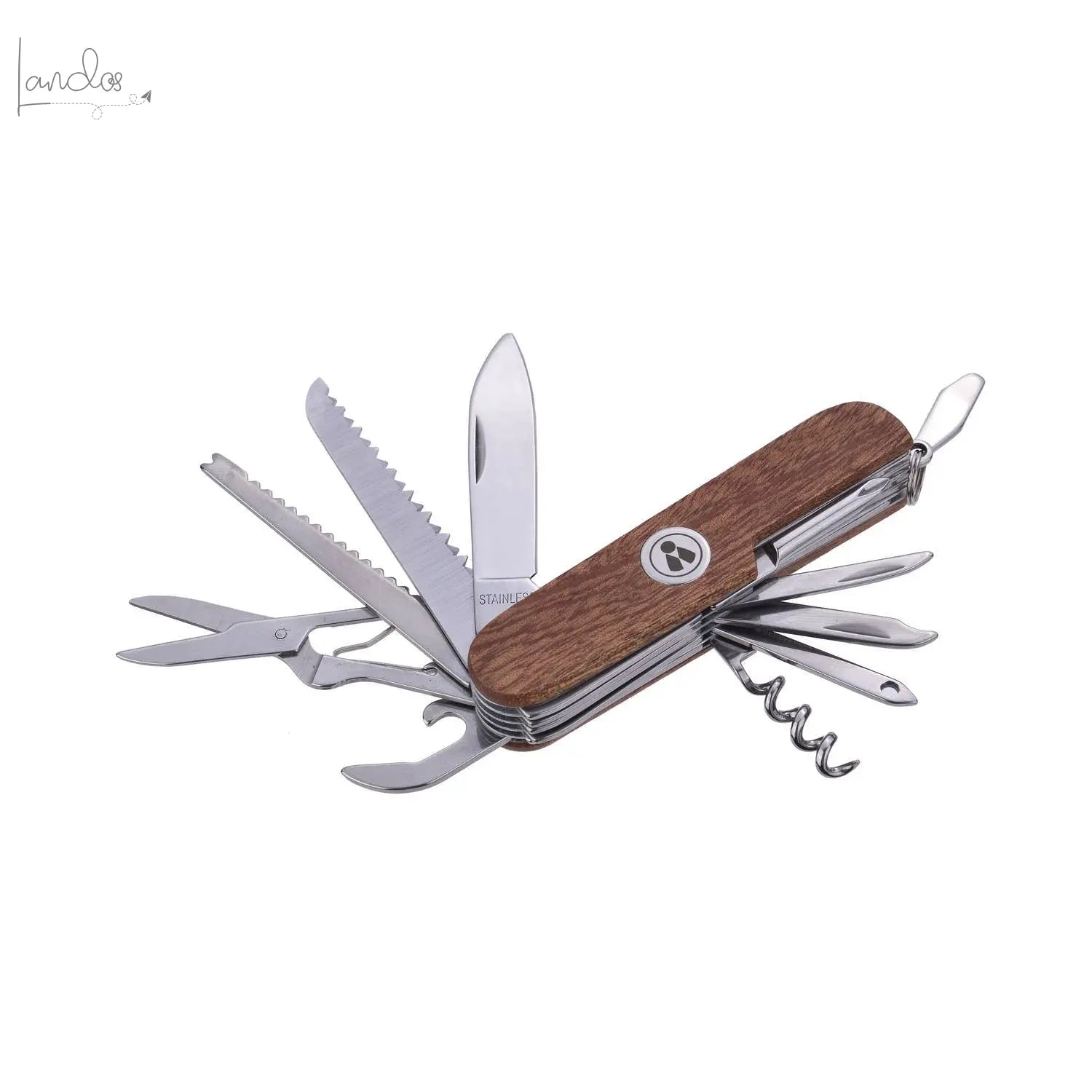 Laguiole Heritage Multifunktionsmesser mit Griff aus Rosenholz Laguiole