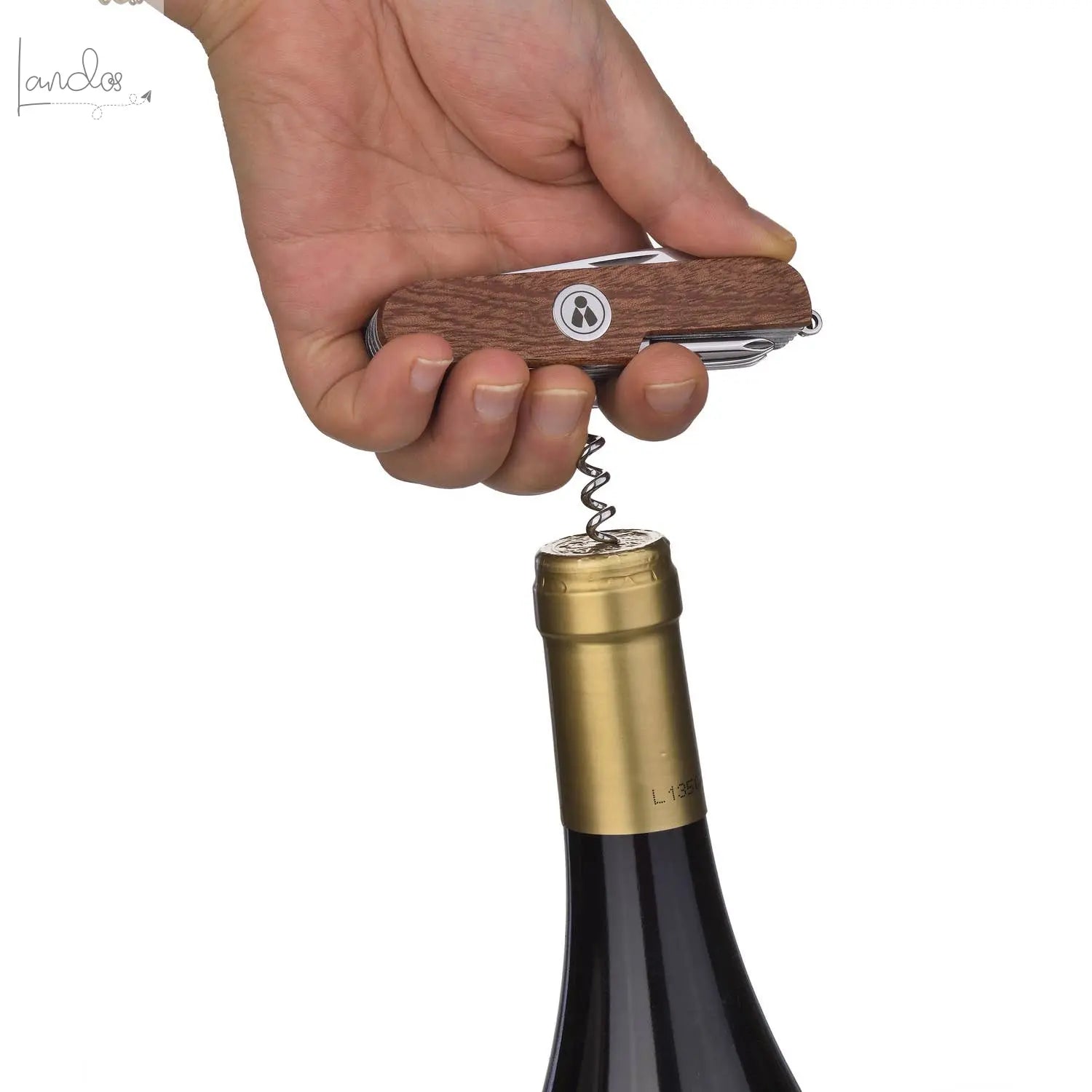Laguiole Heritage Multifunktionsmesser mit Griff aus Rosenholz Laguiole