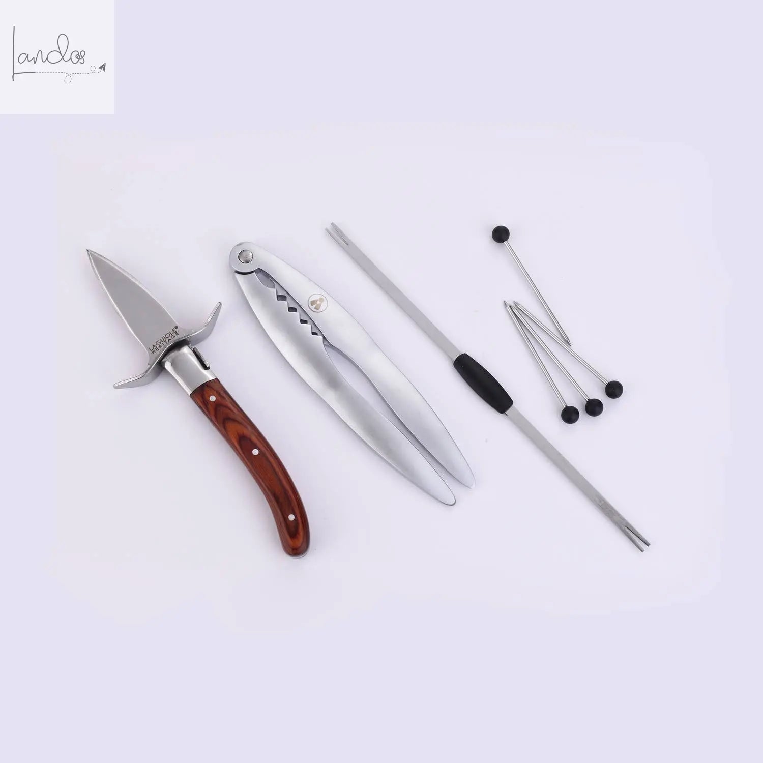 Laguiole Meeresfrüchte-Set – 7 Teile Laguiole